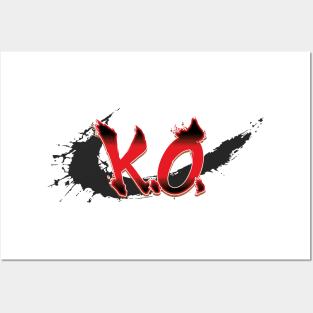 Street Fighter IV K.O. Logo Posters and Art